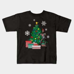 Kano Around The Christmas Tree Mortal Kombat Kids T-Shirt